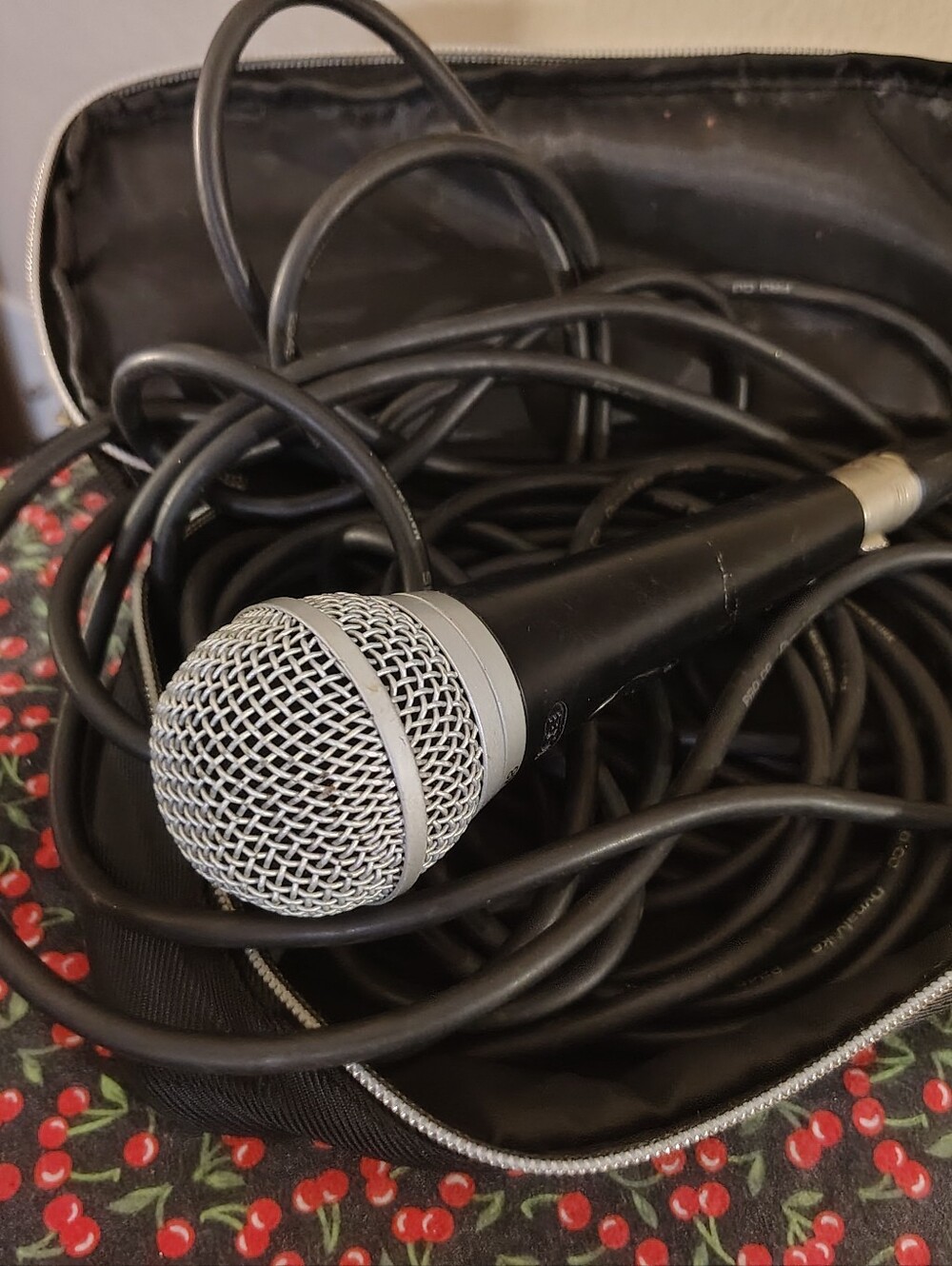 Shure PG48 Dynamic Vocal Microphone ProCo DynaMike XLR Cable+Studio Adapter Kit